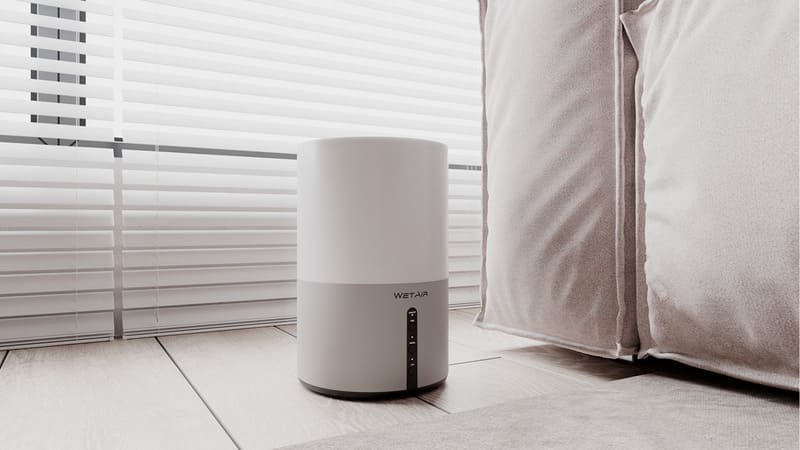 Зволожувач повітря wetair 535w в інтерьері